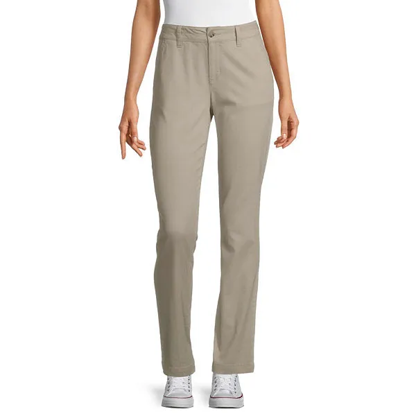 ‏ Arizona Slim Fit Straight Pants-Juniors