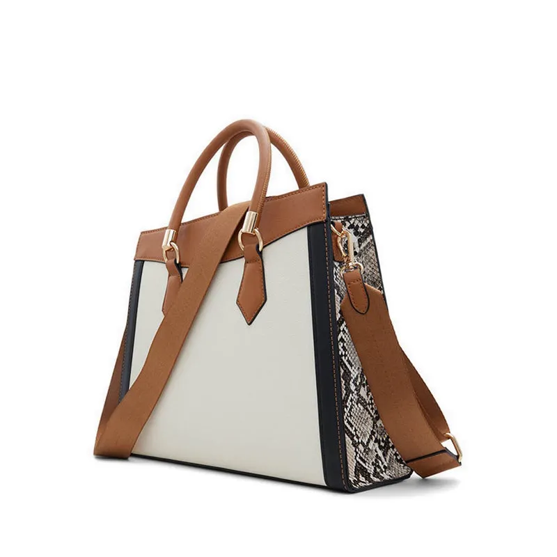 รุ่น Chenoa กระเป๋าถือผู้หญิง - สี Bone Multi