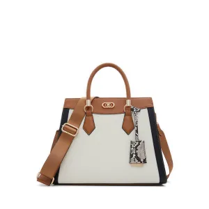 รุ่น Chenoa กระเป๋าถือผู้หญิง - สี Bone Multi