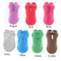 2020 7 Colors Dog Fleece Sweaters Vest Harness Jacket Puppy Outfits Puffer Coat Autumn Fall Warm Soft Winter Clothes Small Dogs
