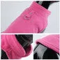 2020 7 Colors Dog Fleece Sweaters Vest Harness Jacket Puppy Outfits Puffer Coat Autumn Fall Warm Soft Winter Clothes Small Dogs