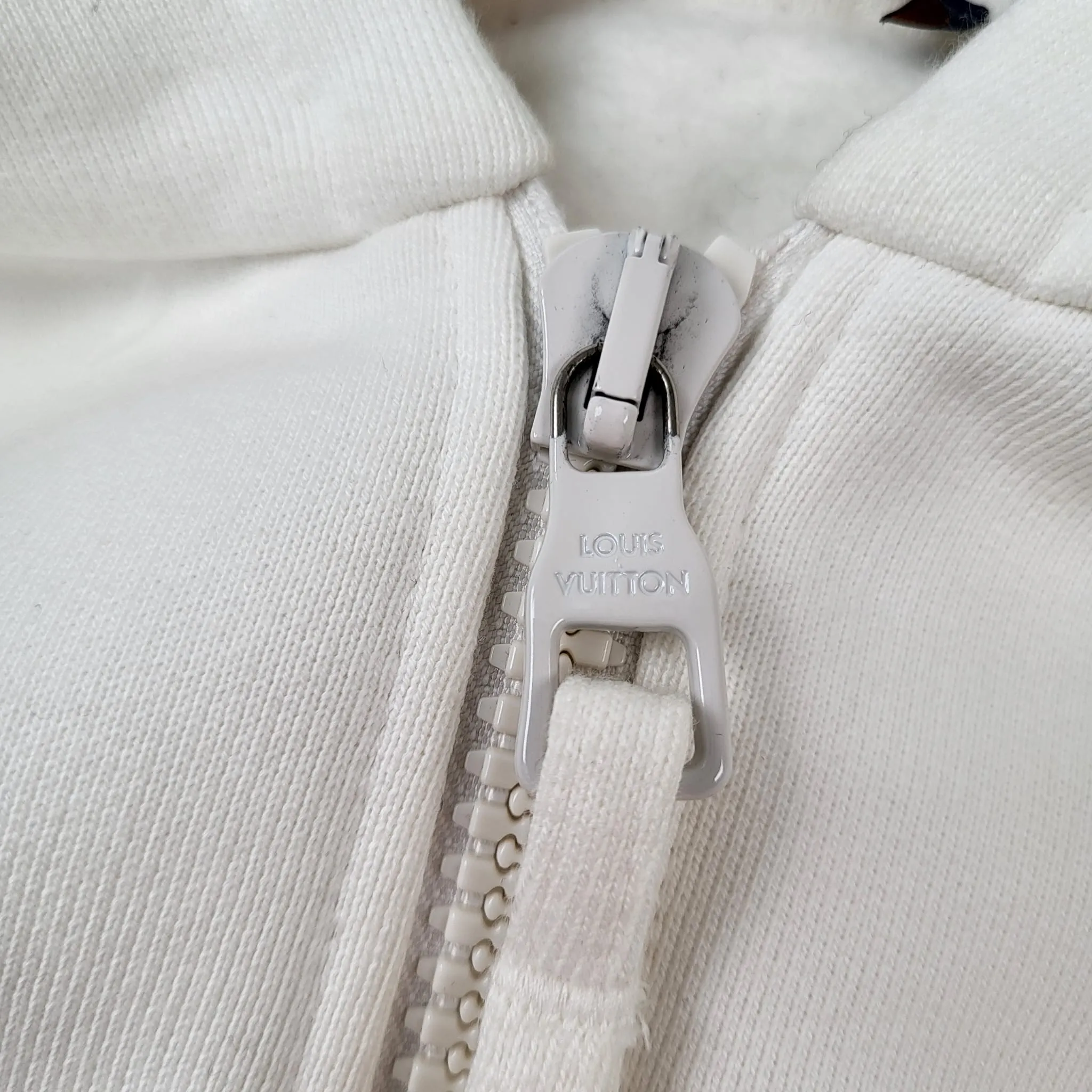 3D Patched Pocket Half Zipped Sweater