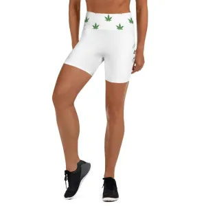 420 Get High High Waisted Yoga Shorts