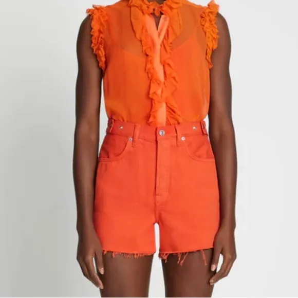 7 FOR ALL MANKIND Easy Ruby in Koi Short
