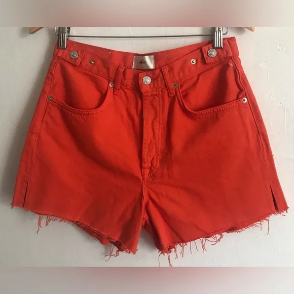 7 FOR ALL MANKIND Easy Ruby in Koi Short