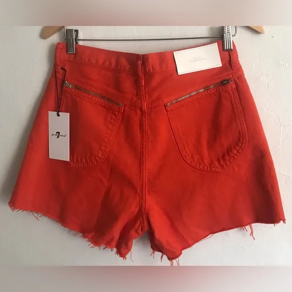 7 FOR ALL MANKIND Easy Ruby in Koi Short