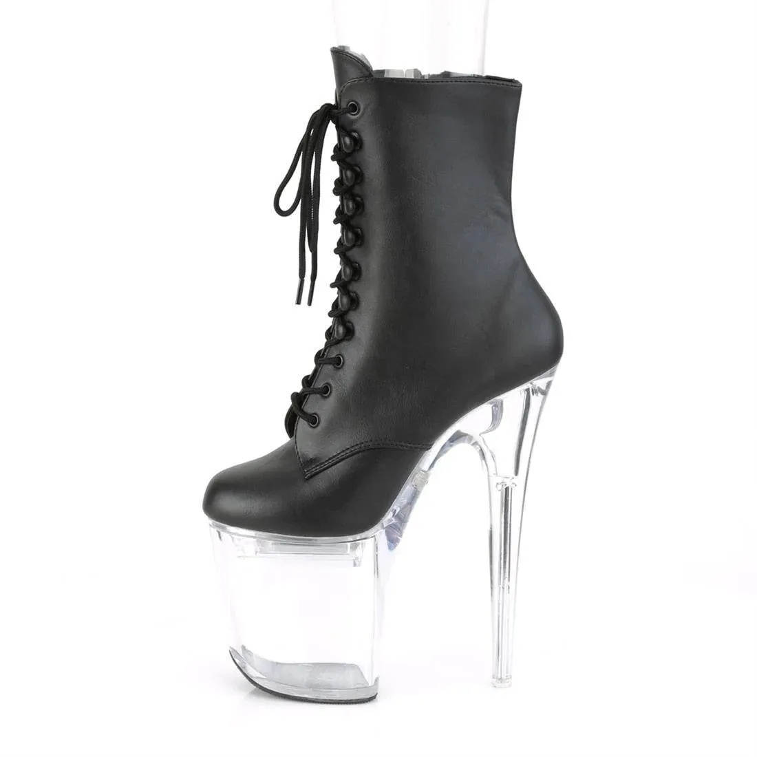 8 Inch High Heel Platform Ankle Boots