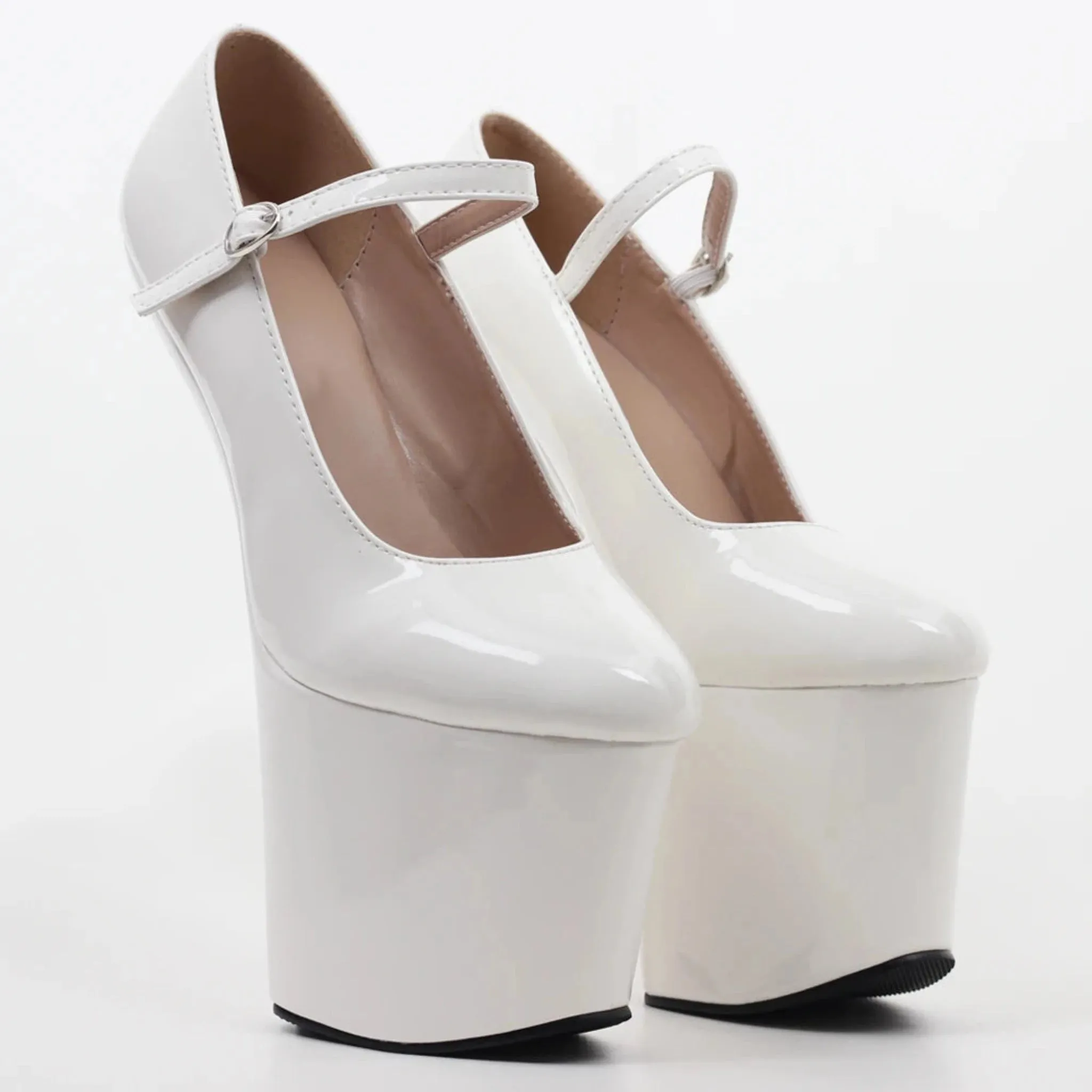 8" Platform Hoof High Heels