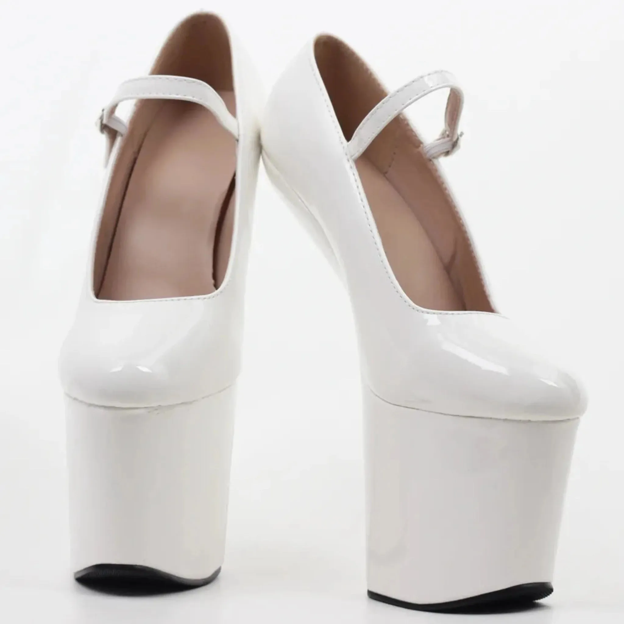 8" Platform Hoof High Heels