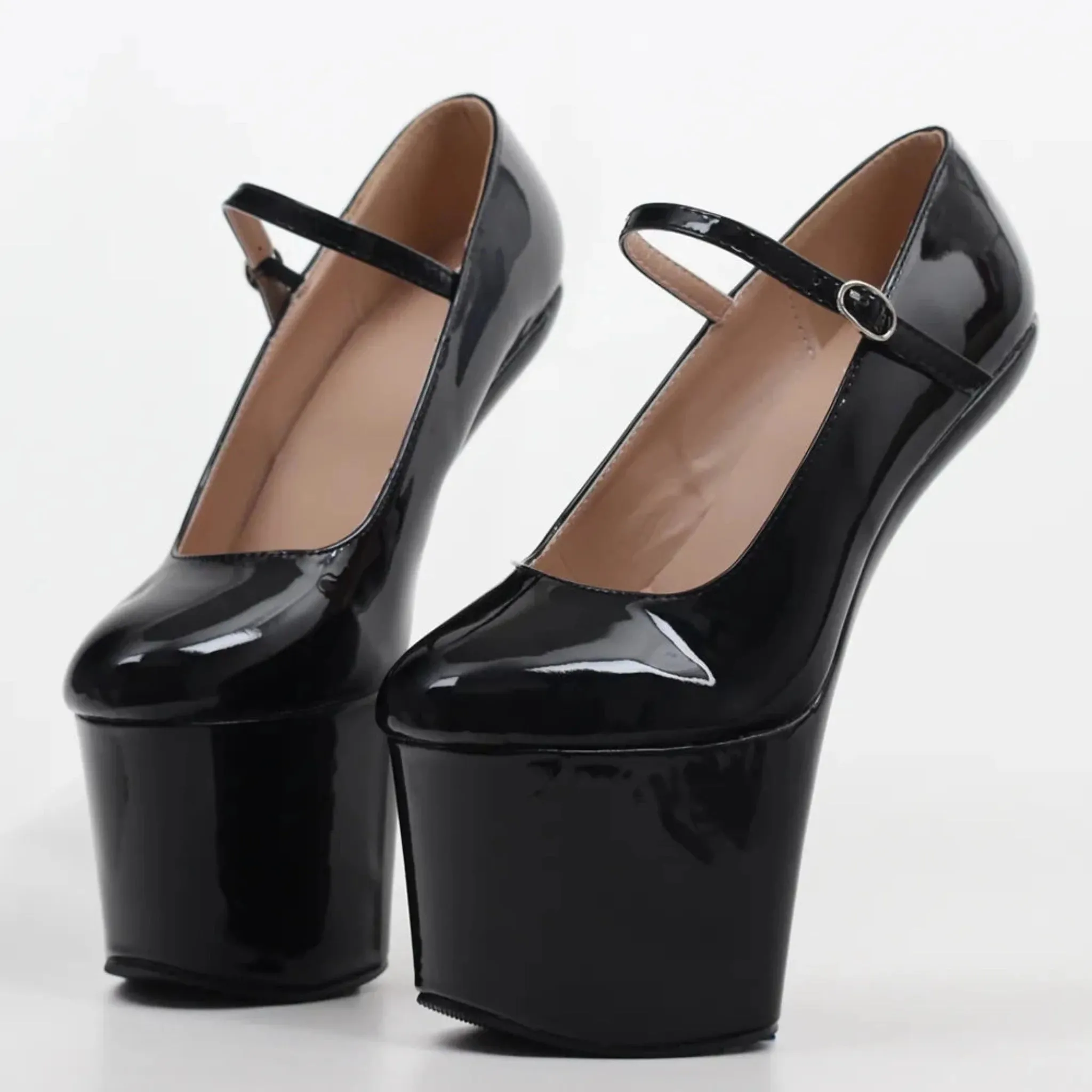 8" Platform Hoof High Heels