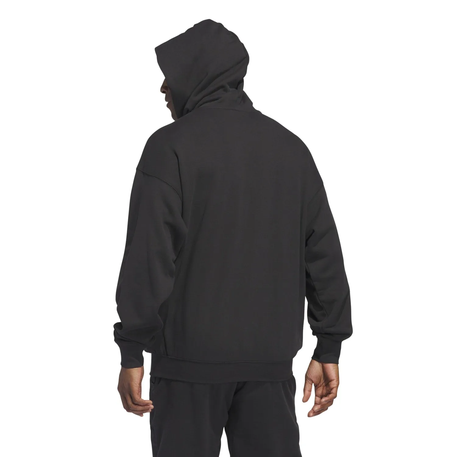 Adidas Men Anthony Edwards Believe That Hoodie Black JW4293