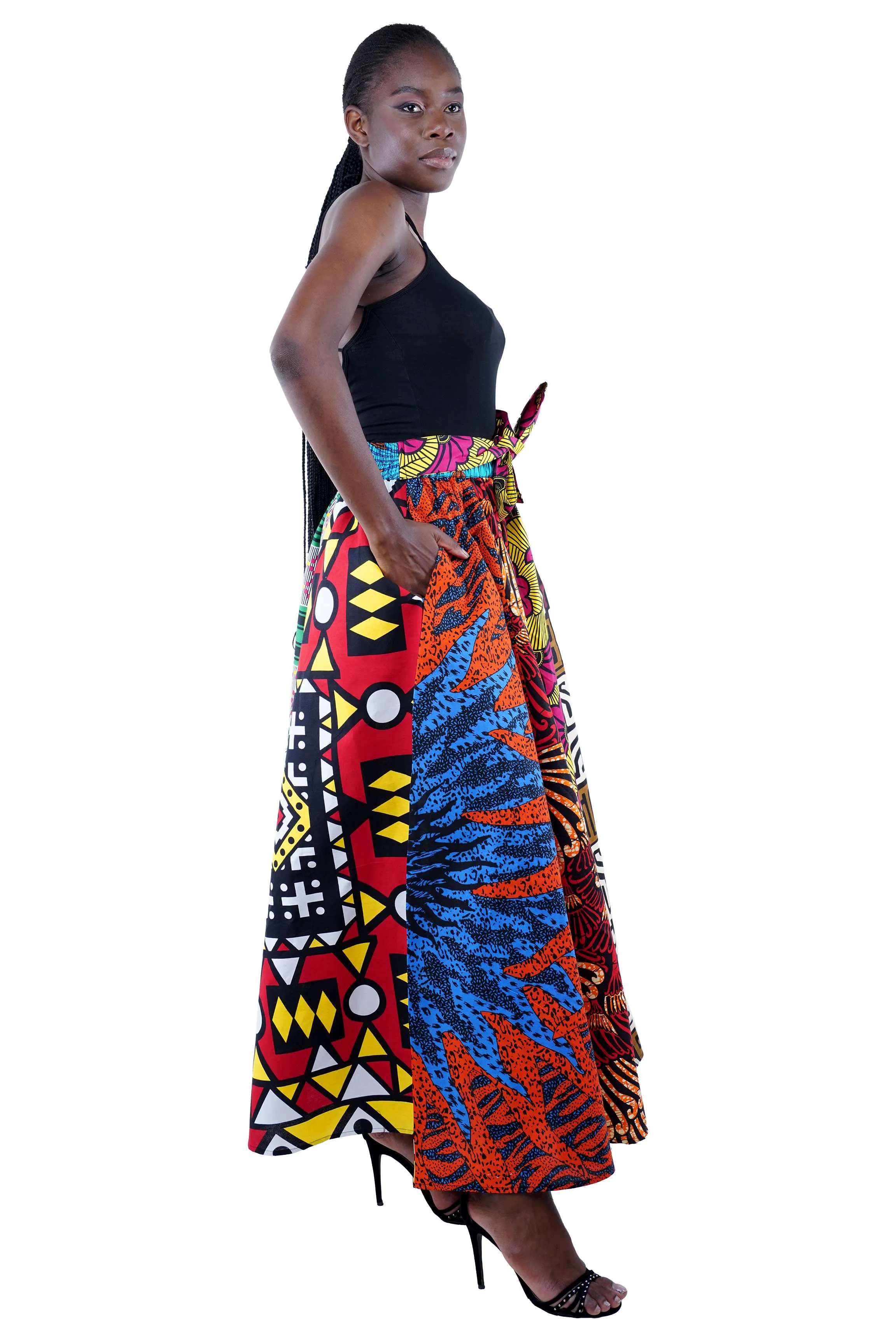 African Long Maxi Skirt