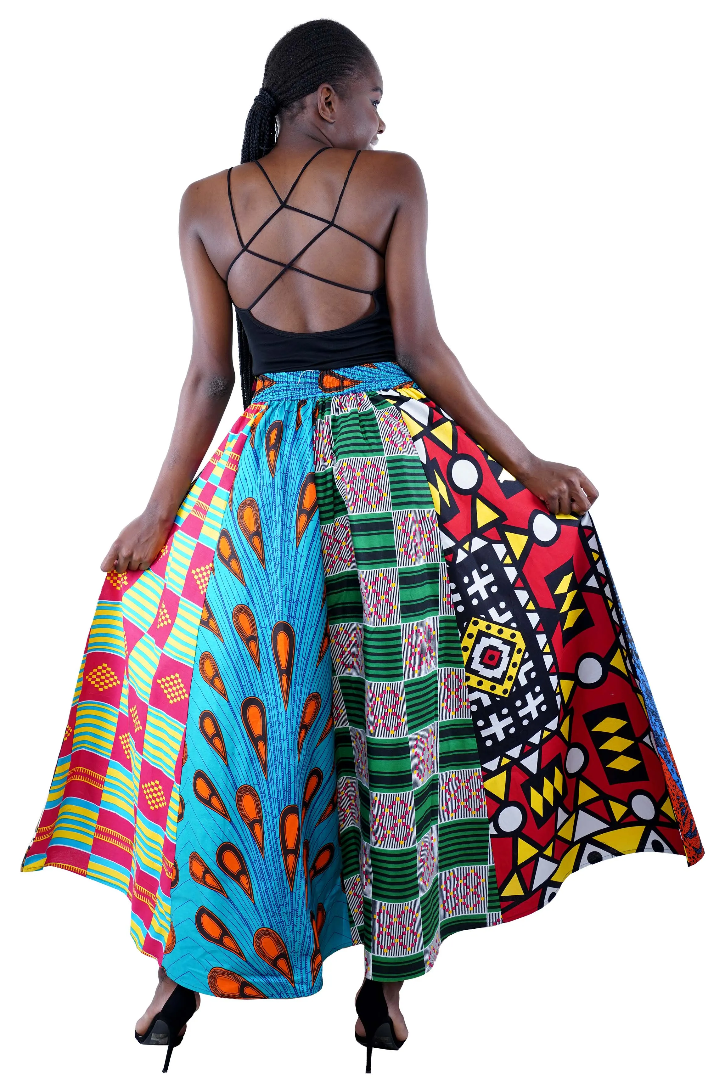 African Long Maxi Skirt