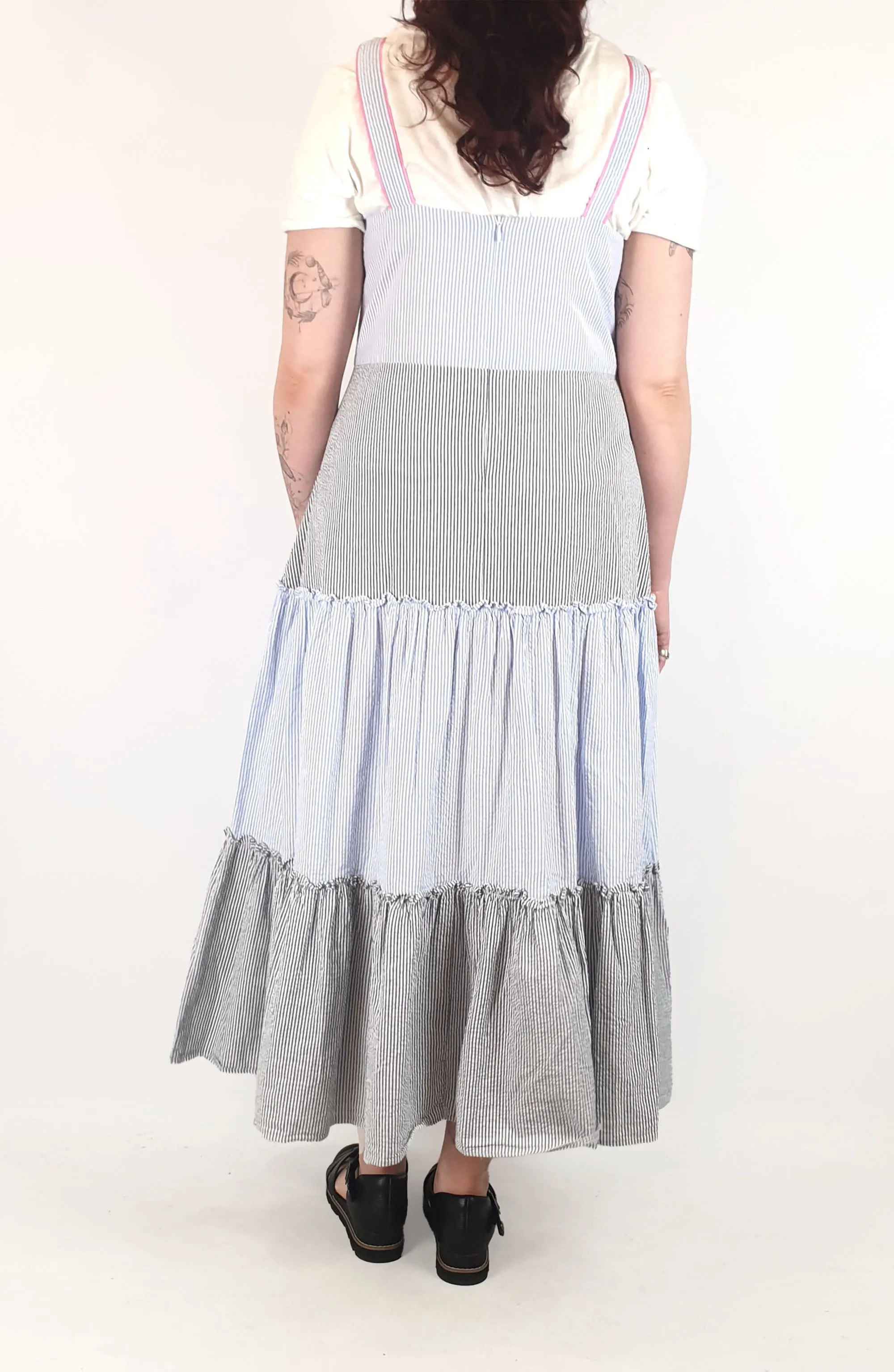 Alessandra striped maxi dress size 12