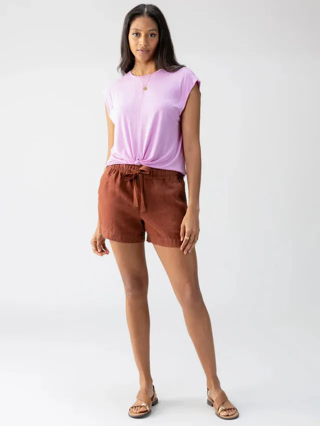 Always Linen Striped Short