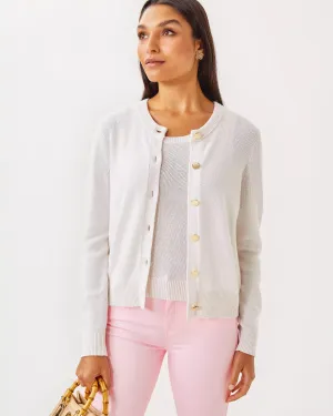Amalia Cardigan (Resort White)