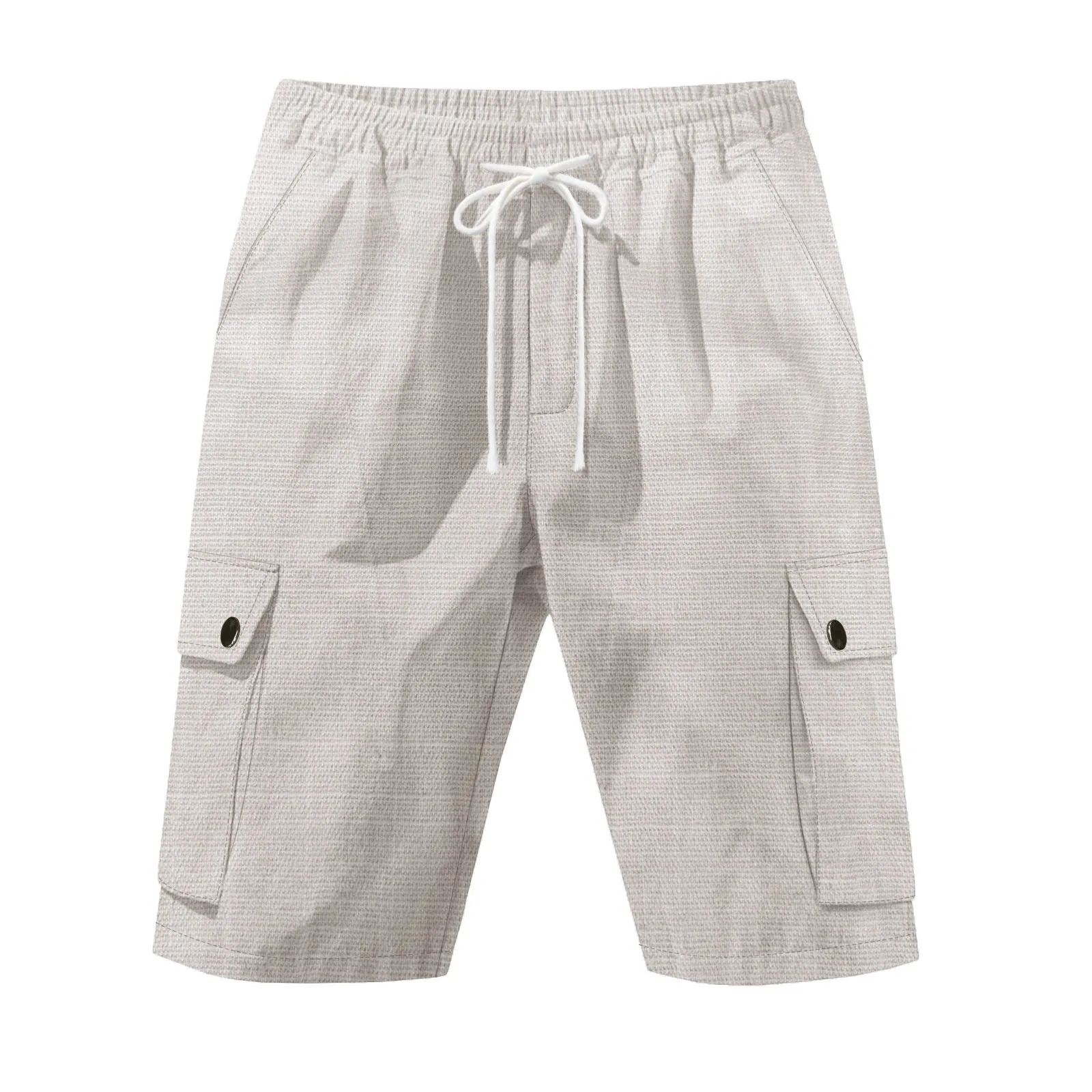 Amekaji Workwear Bamboo Linen Shorts – Lightweight, Breathable, Casual Beachwear