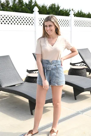 Amelia Denim Shorts