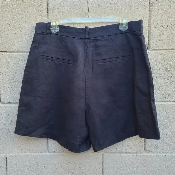 &amp; Other Stories | Linen Shorts in Black NEW Size 12