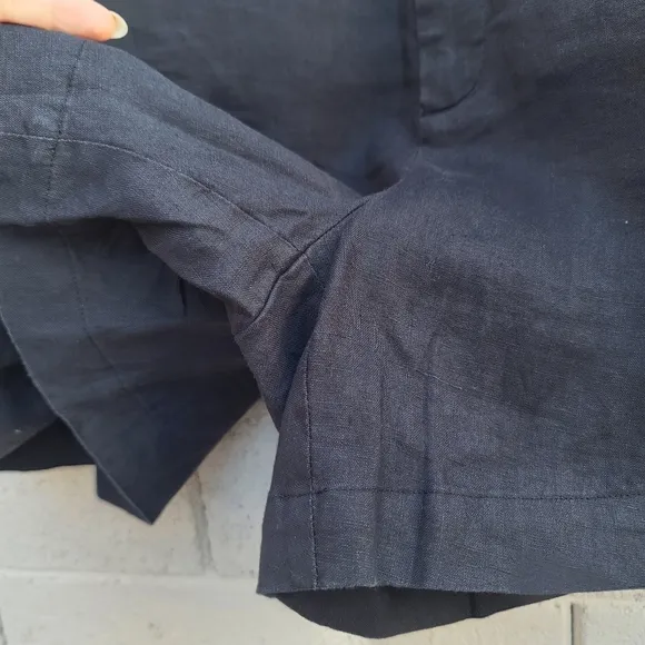 &amp; Other Stories | Linen Shorts in Black NEW Size 12