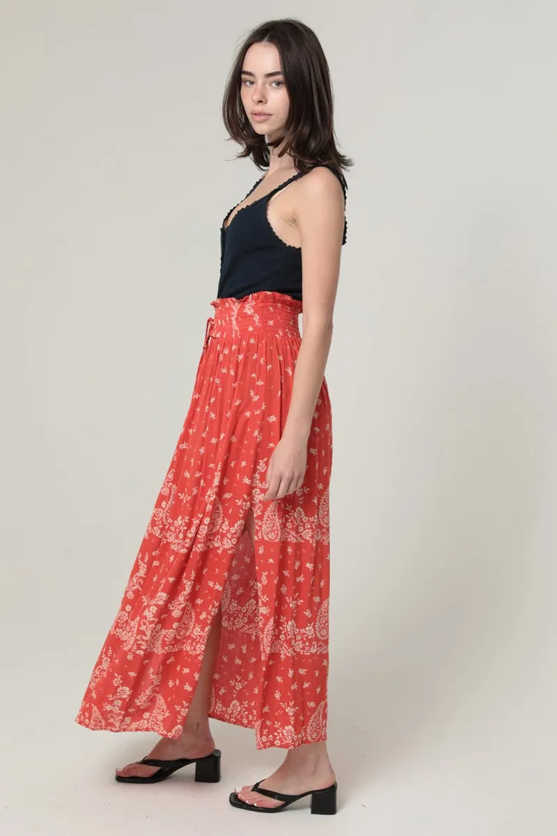 Andalusian Sunset Maxi Skirt