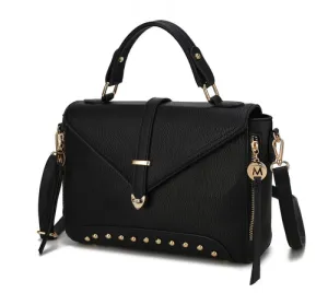 Angolina Leather Satchel Bag