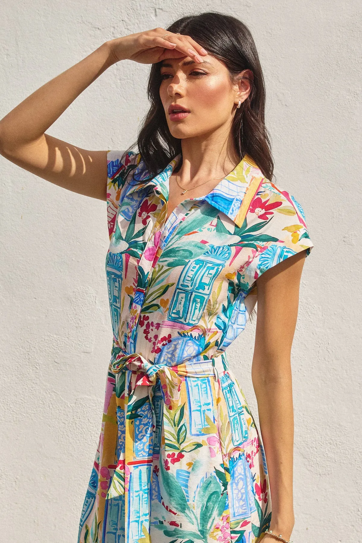 Anise Button Down Romper