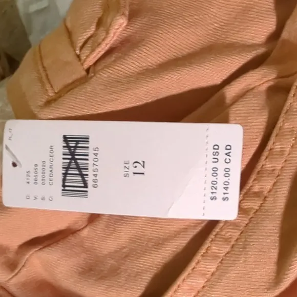 Anthropologie Cedar Linen Cargo Shorts NWT