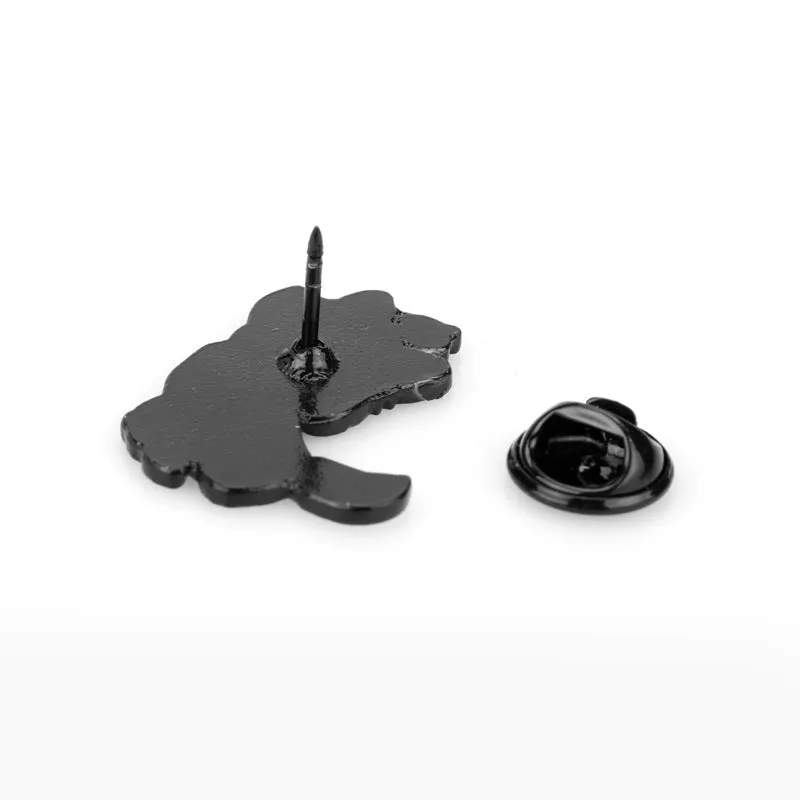 Aristocats Duchess Cat Metal Brooch Pin 2pcs