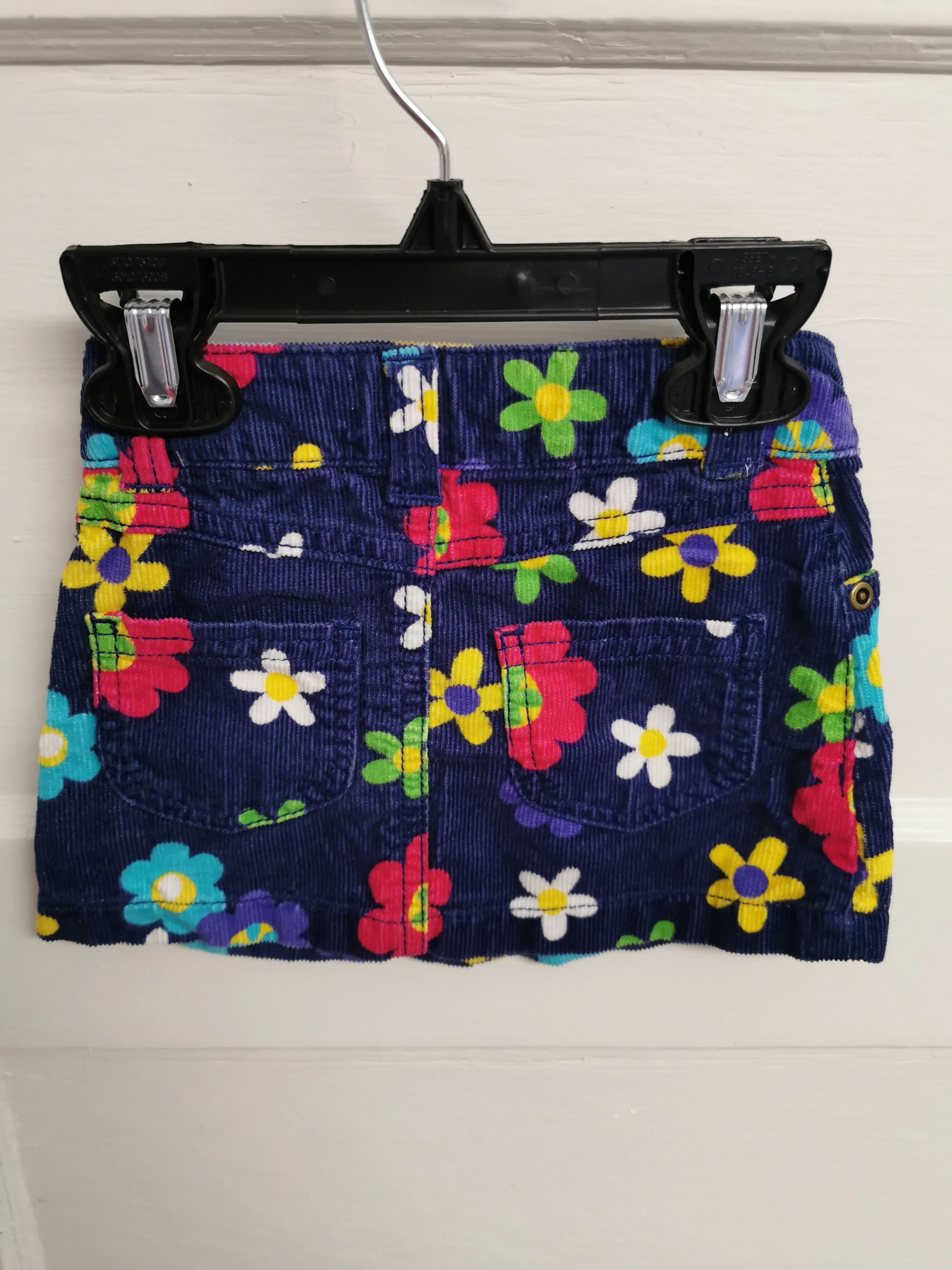 BABY GIRL SIZE 12 MONTHS - CARTER'S, Corduroy Flower Skirt EUC B51