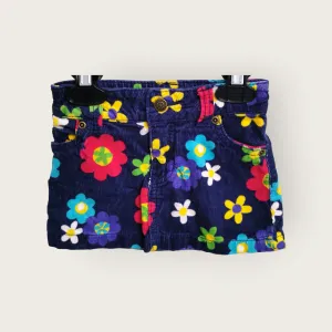 BABY GIRL SIZE 12 MONTHS - CARTER'S, Corduroy Flower Skirt EUC B51