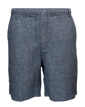 Back Bay Linen Elastic Waist Short