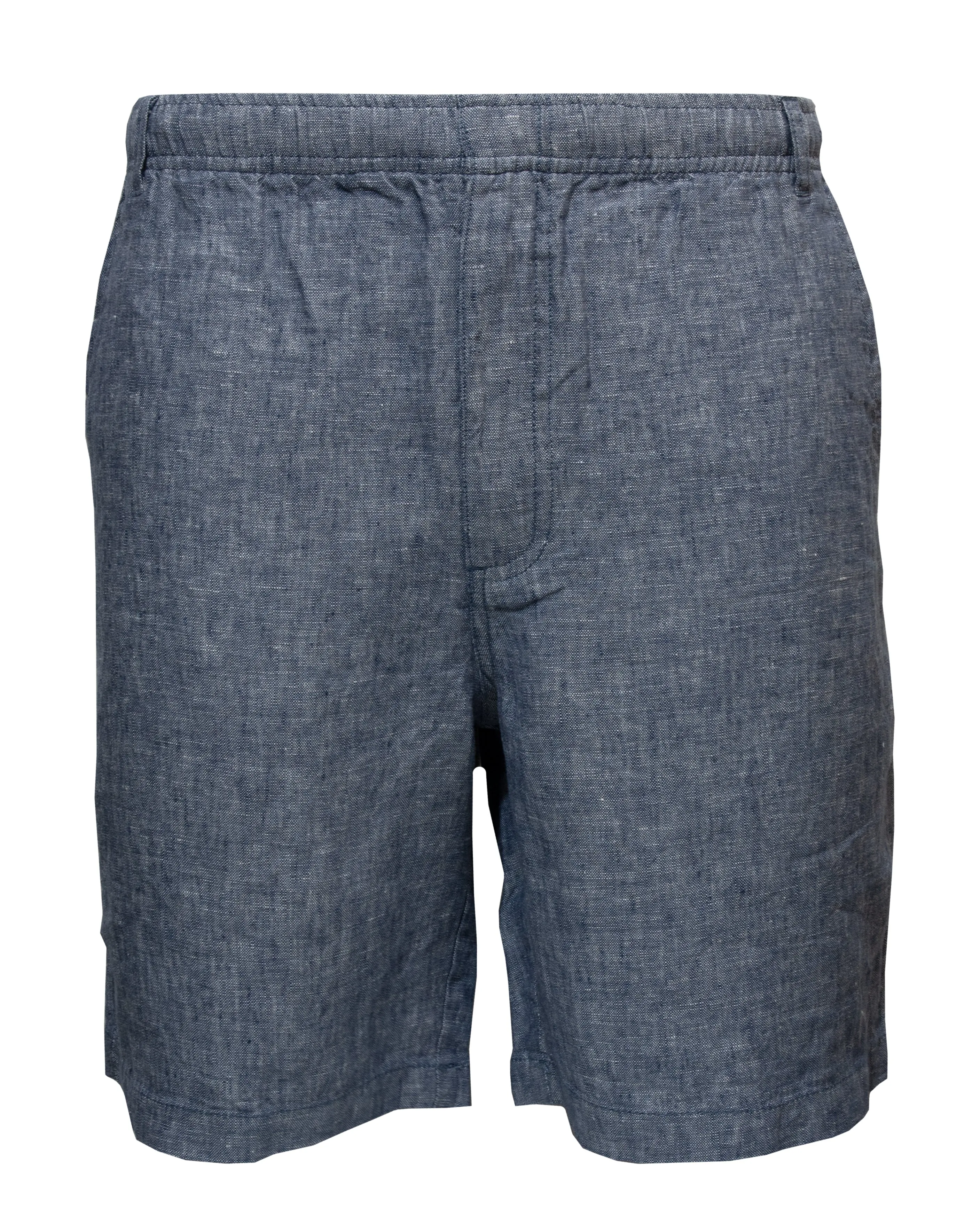 Back Bay Linen Elastic Waist Short