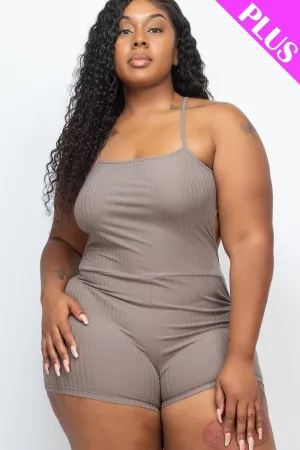 Back Cutout Active Romper