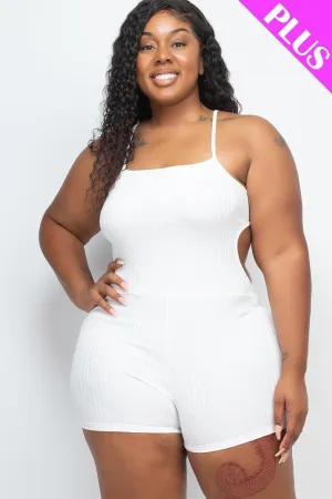Back Cutout Active Romper