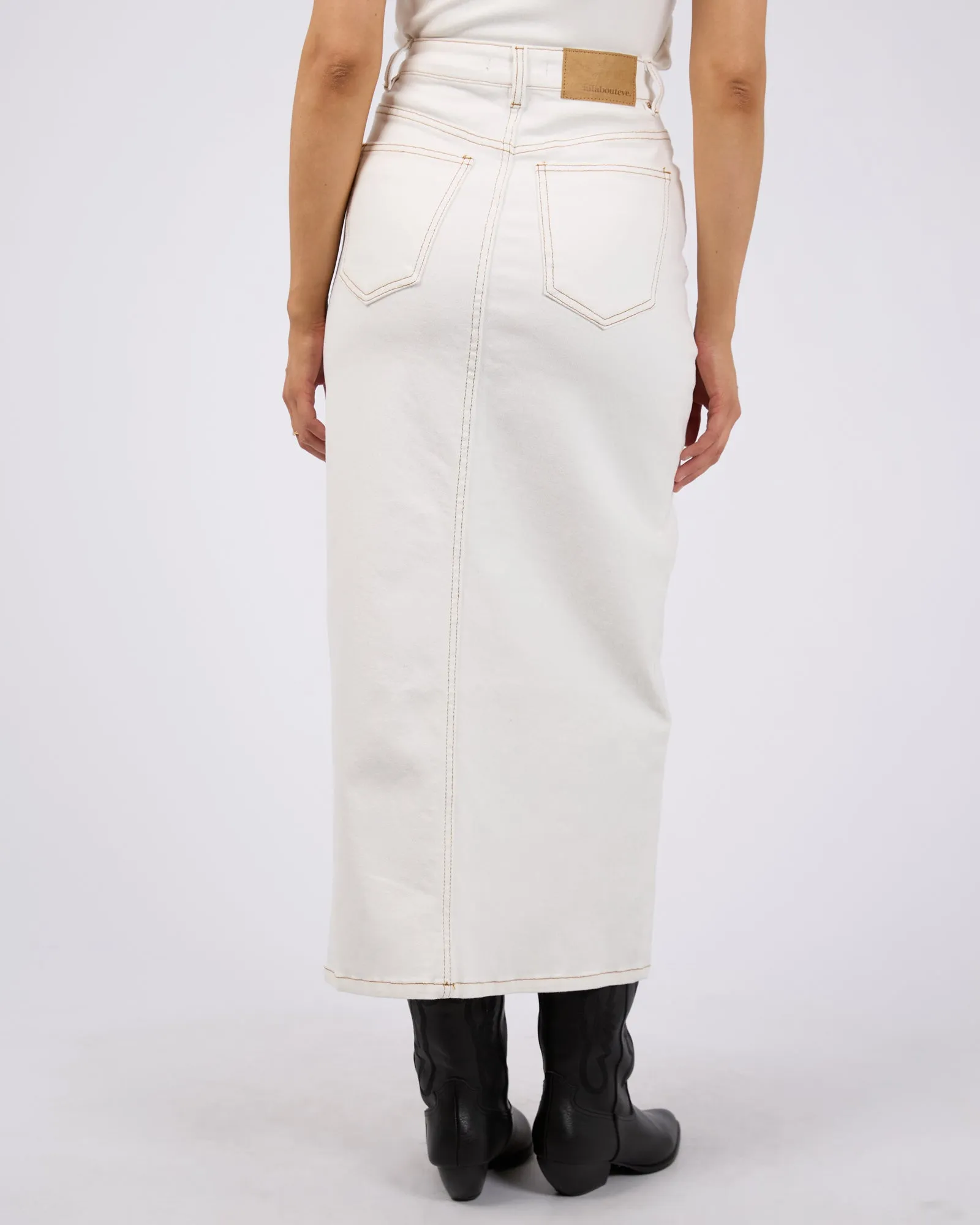 Becca Maxi Skirt - Vintage White