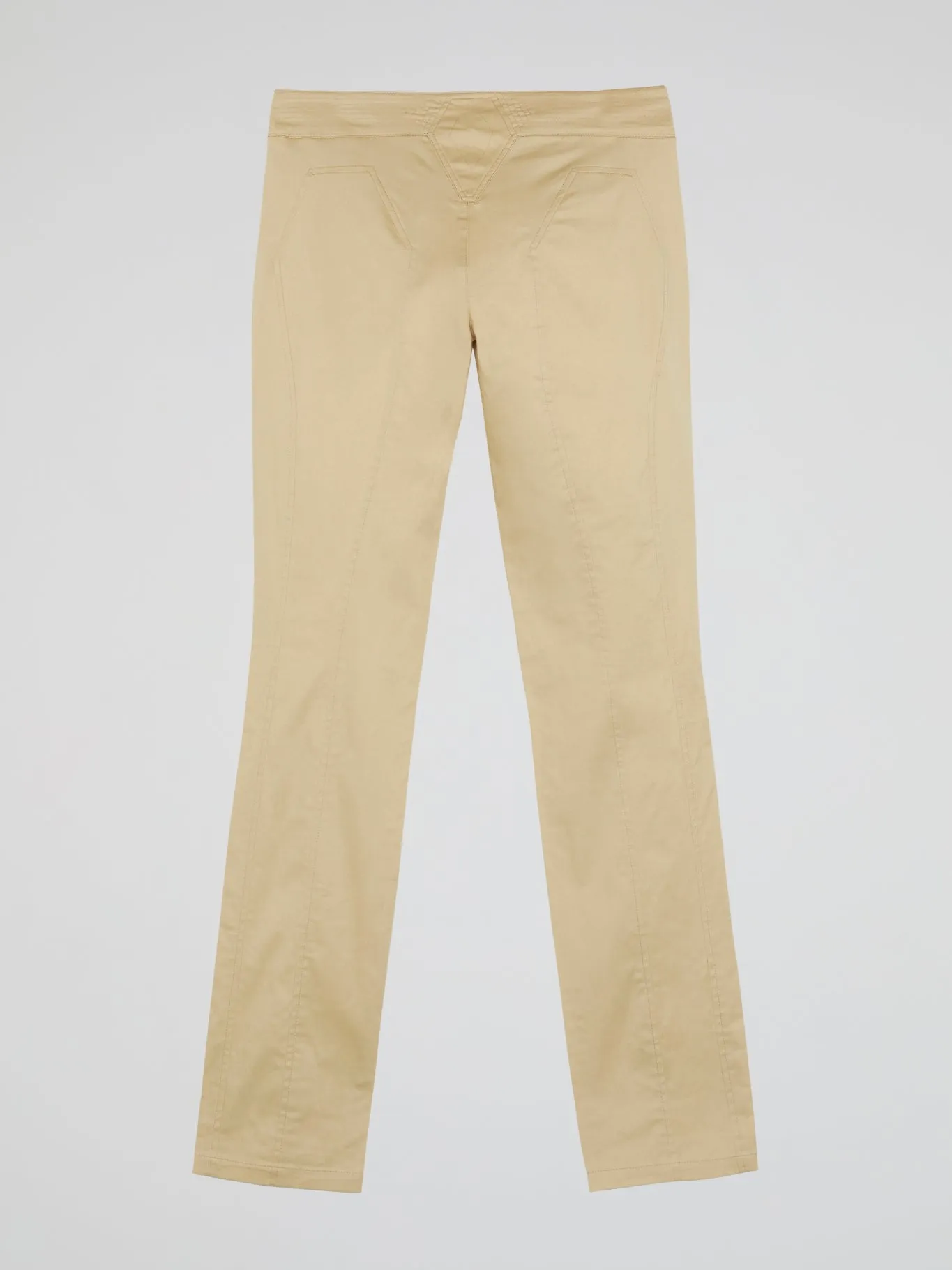 Beige Slim Fit Jeans