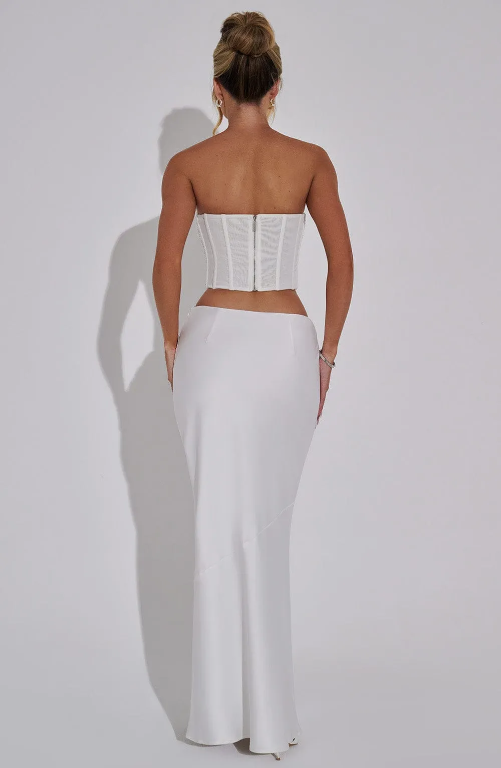 Bernadette Maxi Skirt - Ivory