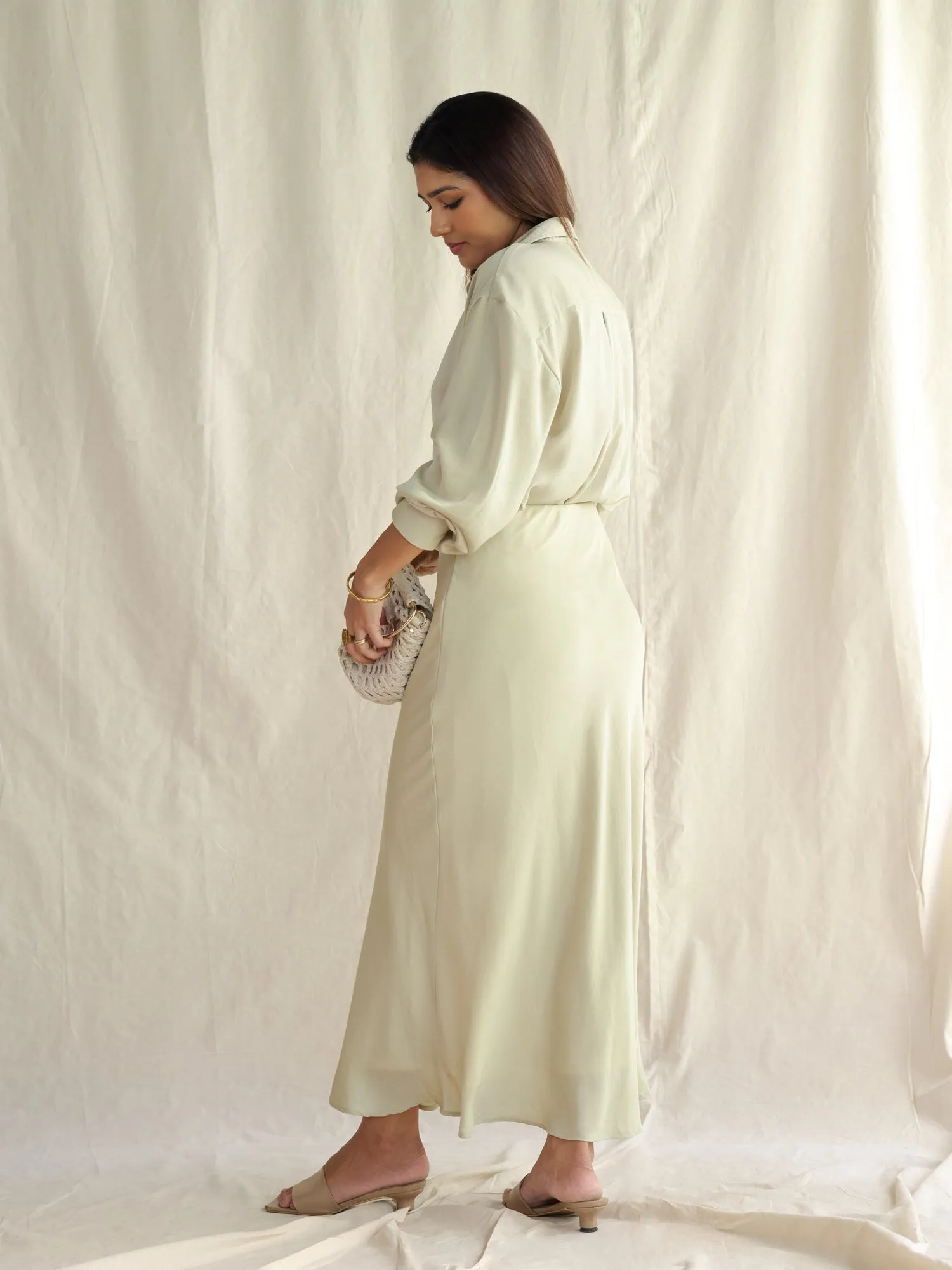 Bias Maxi Skirt
