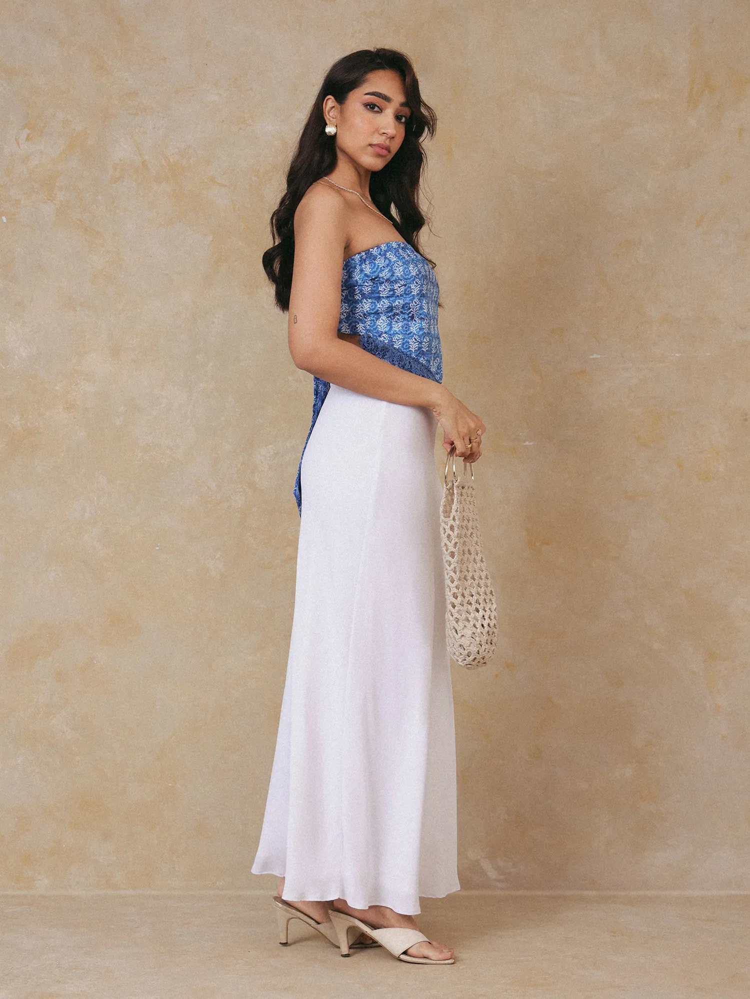 Bias Maxi Skirt