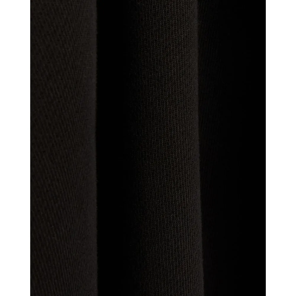Black Cotton Sweater