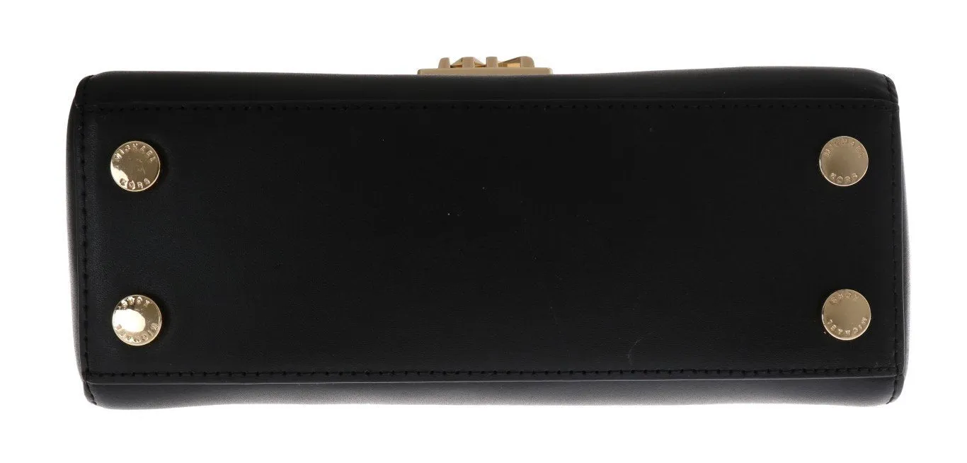Black MINDY Satchel Crossbody Bag