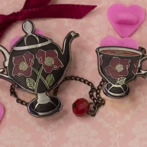 Blooming Tea pin sets