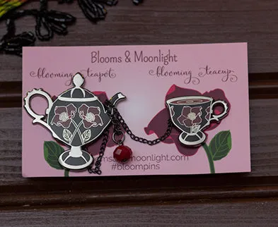 Blooming Tea pin sets