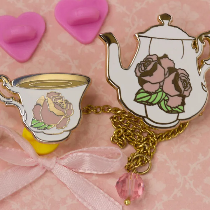 Blooming Tea pin sets