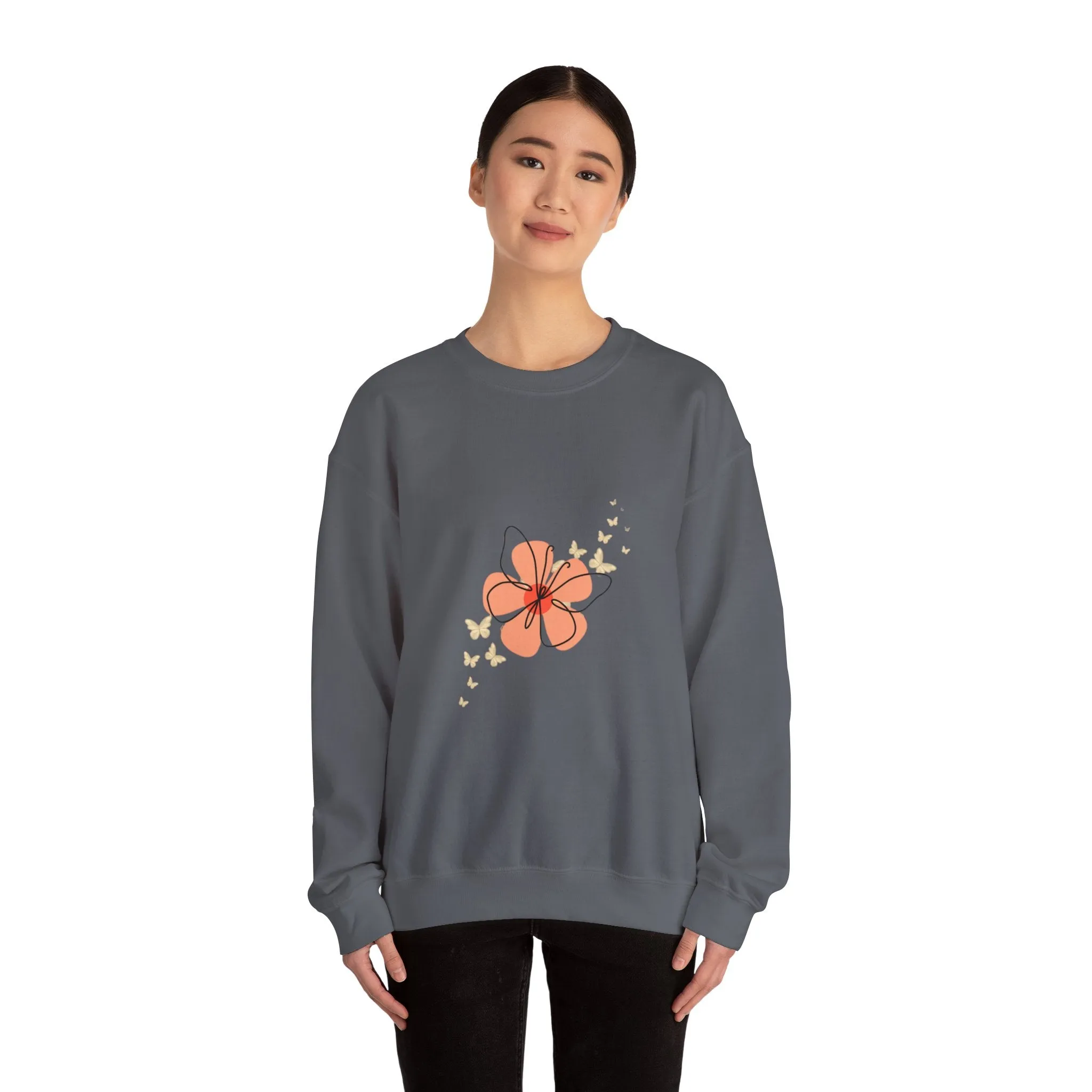 Blooming - Unisex Heavy Blend™ Crewneck Sweatshirt - CJ8