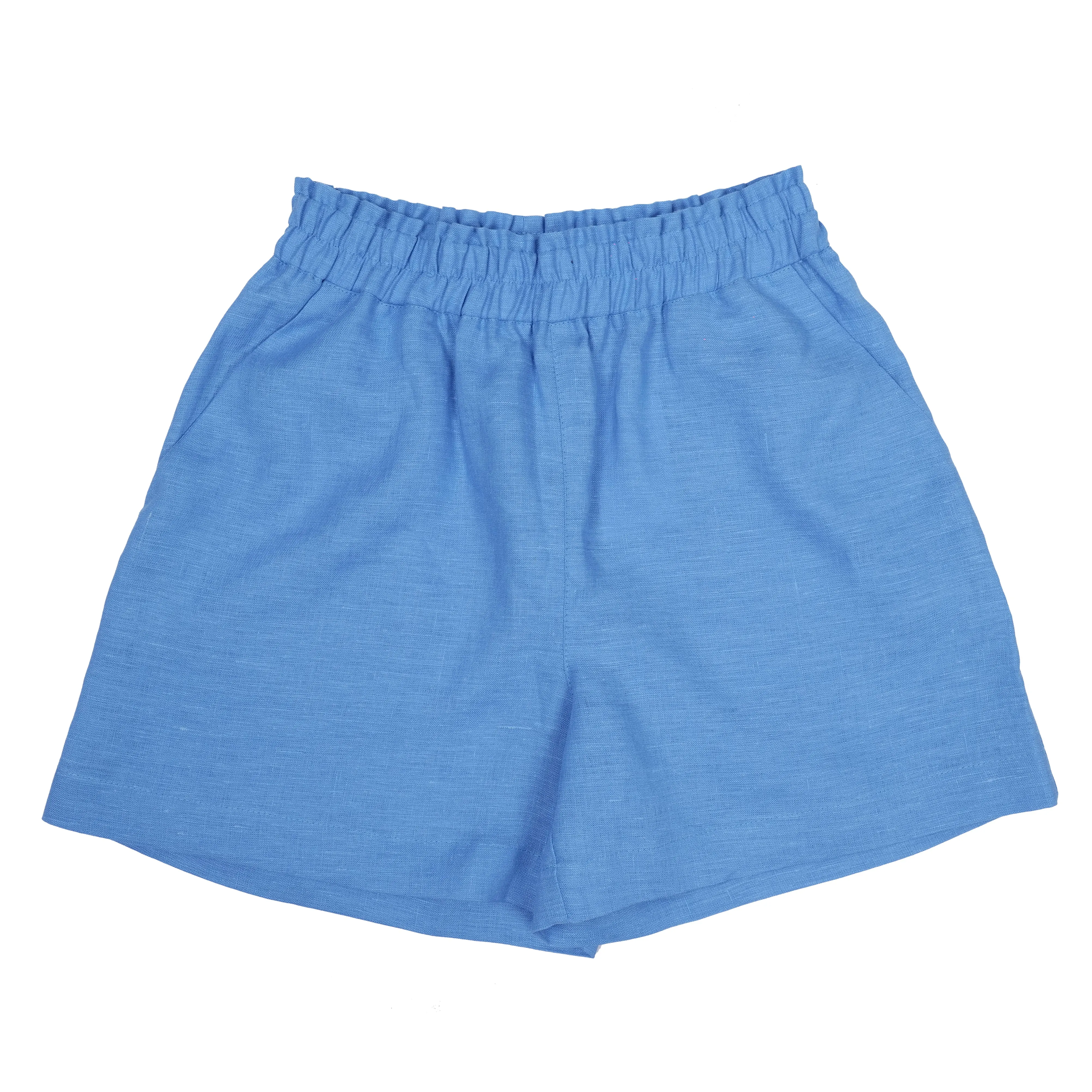 Blue Linen Short