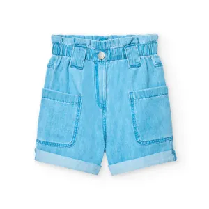 Boboli High Waisted Denim Shorts