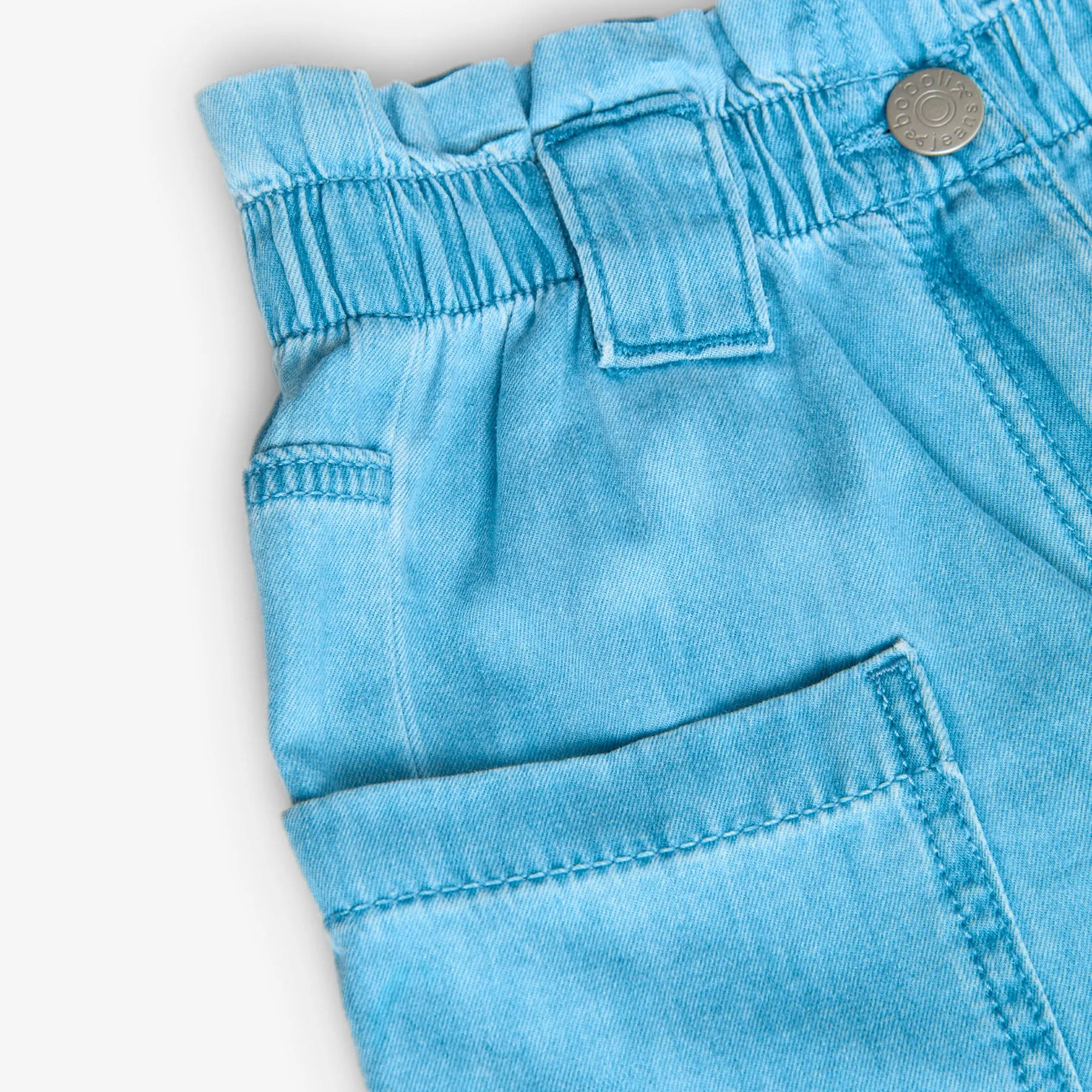 Boboli High Waisted Denim Shorts