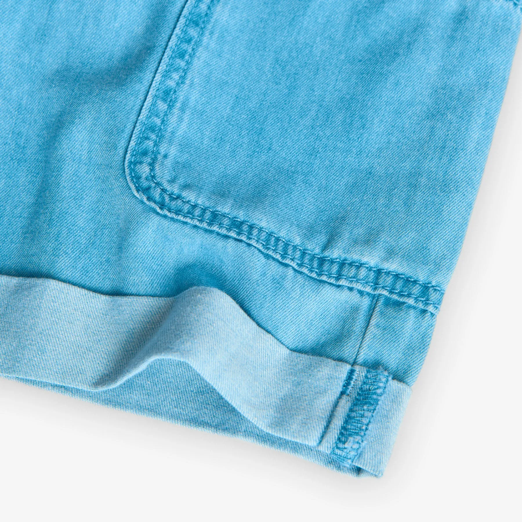 Boboli High Waisted Denim Shorts